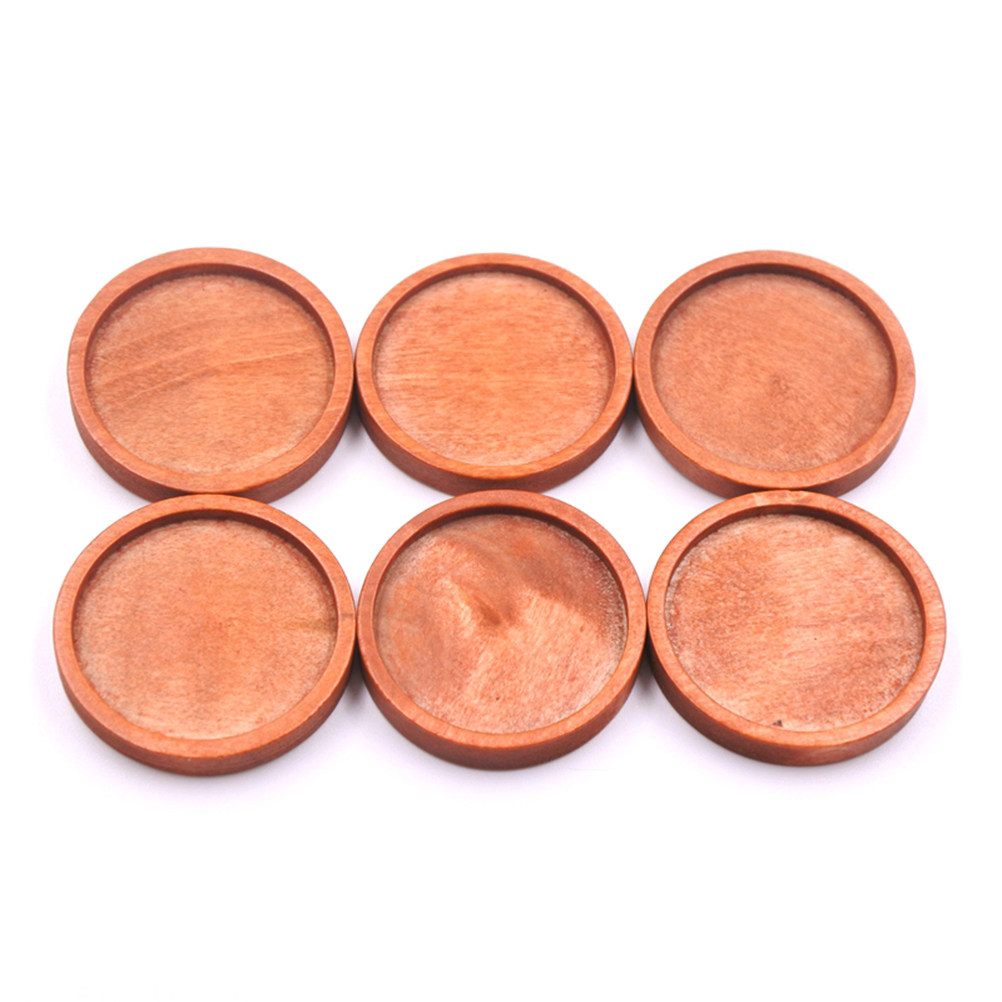 Resin Crafts Diy - 20 pièces de plateaux ronds en